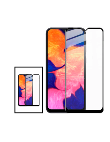 Kit 2 Película de Vidro Temperado 5D Full Cover Phonecare para Oppo A59 5G - Transparente/Preto