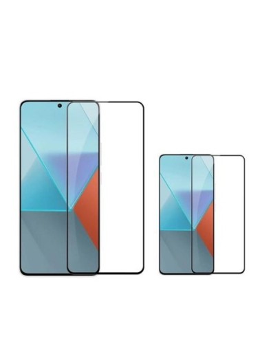 Kit 2 Película de Vidro Temperado 5D Full Cover Phonecare para Oppo Reno11 F - Transparente/Preto