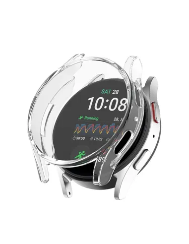 Capa 360° Impact Protection  Para Samsung Galaxy Watch7 44mm - Transparente