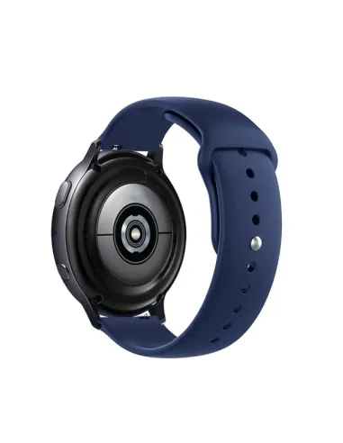 Bracelete Smoothsilicone  Para Amazfit GTR Mini 43mm - Azul Escuro