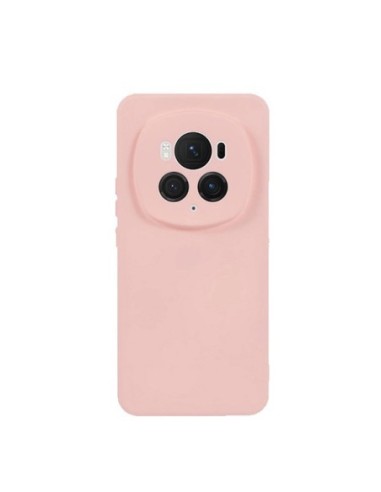 Capa Silicone Líquido Phonecare para Honor Magic6 Pro - Rosa