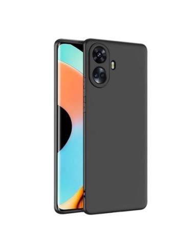 Capa Silicone Líquido Phonecare para Realme 10 Pro + Plus - Preto