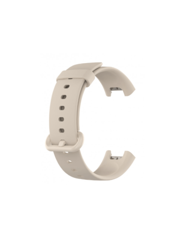 Bracelete SmoothSilicone Com Fivela para Xiaomi Redmi Watch - Beje