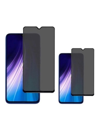 Kit 2 Películas de Vidro Anti-Spy Phonecare Compativel Com Xiaomi Poco C55 - Transparente/Preto