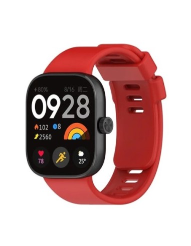 Bracelete Smoothsilicone Phonecare Compativel Com Xiaomi Redmi Watch 4 - Vermelho