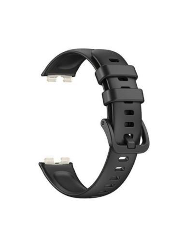 Bracelete Smoothsilicone Com Fivela Phonecare Compativel Com Huawei Band 9 - Preto