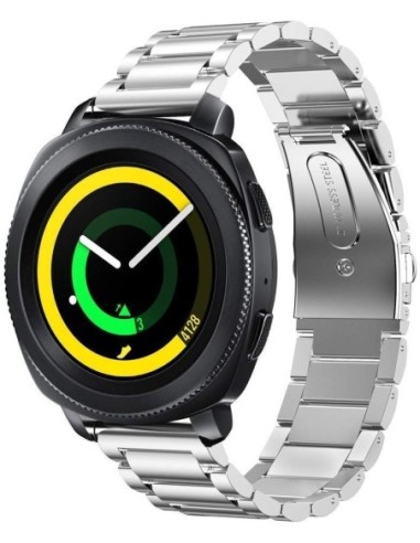 Bracelete Aço Stainless Lux + Ferramenta Phonecare Compativel Com Huawei Watch 4 Pro Space Edition - Cinza