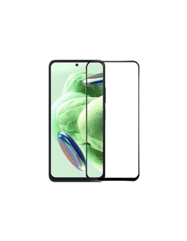 Vidro Temperado Premium Full Cover Phonecare Compativel Com Xiaomi Poco M6 4G - Transparente/Preto