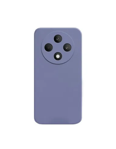 Capa Silicone Líquido  Para Oppo Reno12 FS 4G - Roxo