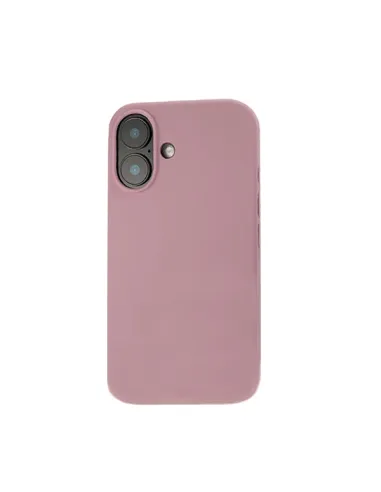 Capa Silicone Líquido  Para Apple iPhone 16 - Rosa