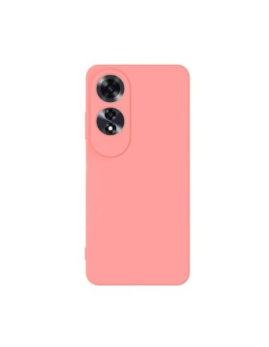 Capa Silicone Líquido Phonecare Compativel Com Oppo A60 - Rosa