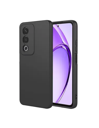 Capa Silicone Líquido  Para Oppo A80 5G - Preto