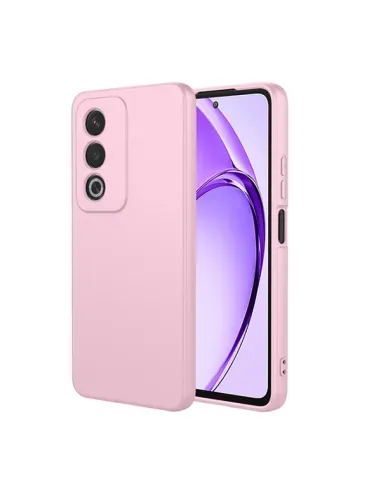 Capa Silicone Líquido  Para Oppo A80 5G - Rosa