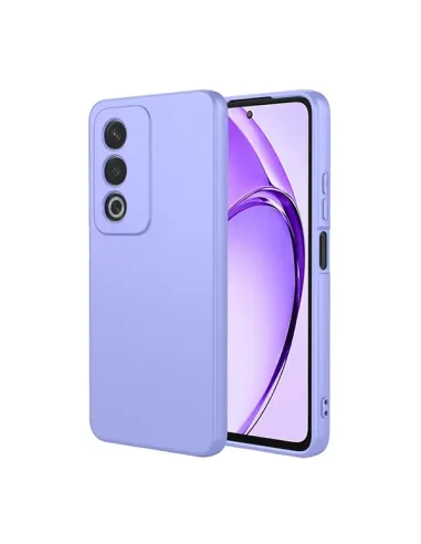 Capa Silicone Líquido  Para Oppo A80 5G - Roxo