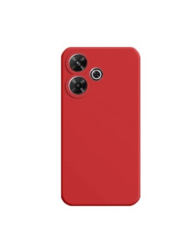 Capa Silicone Líquido Phonecare Compativel Com Xiaomi Redmi 13 - Vermelho