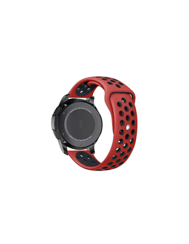 Bracelete Sportystyle Phonecare Compativel Com Samsung Galaxy Watch FE - Vermelho / Preto