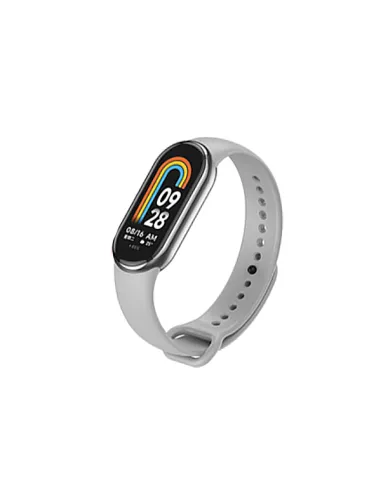 Bracelete Smoothsilicone  Para Xiaomi Smart Band 9 - Cinza