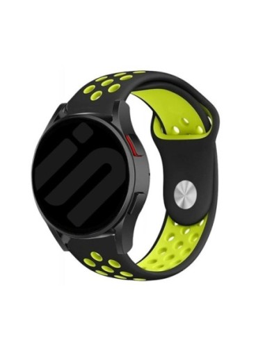 Bracelete Sportystyle Phonecare Compativel Com Samsung Galaxy Watch7 44mm - Preto / Verde