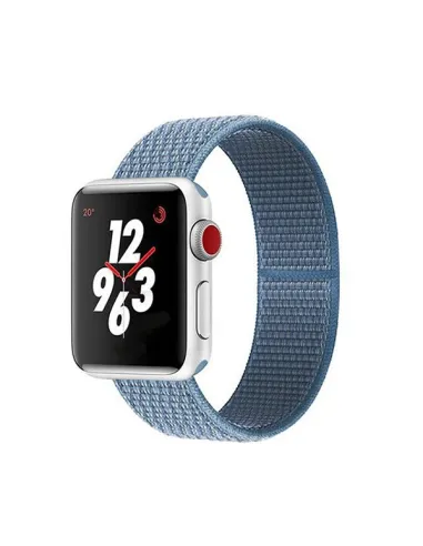 Bracelete Nylonsense  Para Apple Watch Series 10 - 42mm - Azul