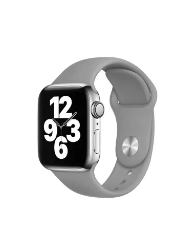 Bracelete Smoothsilicone  Para Apple Watch Series 10 - 46mm - Cinza