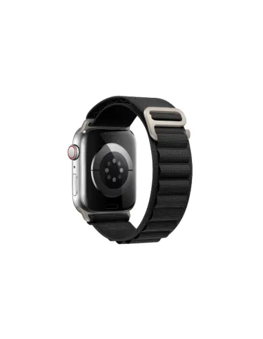 Bracelete Nylonsense Alpine L (Pulso de 165mm a 210mm)  Para Apple Watch Ultra 2 (2024)  - Preto