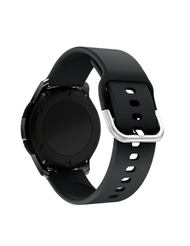 Bracelete SmoothSilicone Com Fivela Phonecare para Huawei Watch GT 4 41mm - Preto