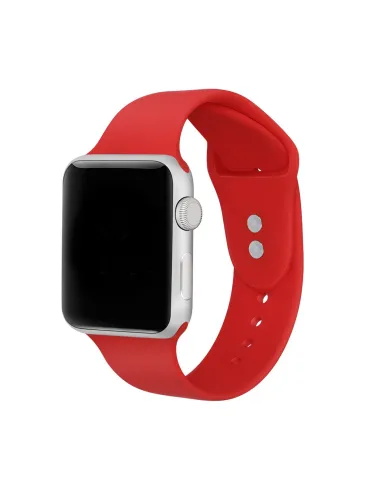 Bracelete Smoothsilicone  Para Apple Watch Ultra 2 (2024)  - Vermelho