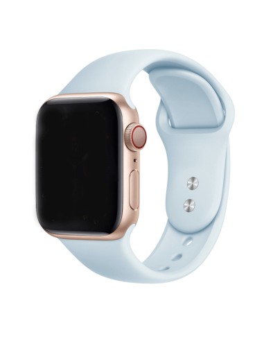 Bracelete SmoothSilicone para Apple Watch SE (2022) - 40mm - Azul Claro