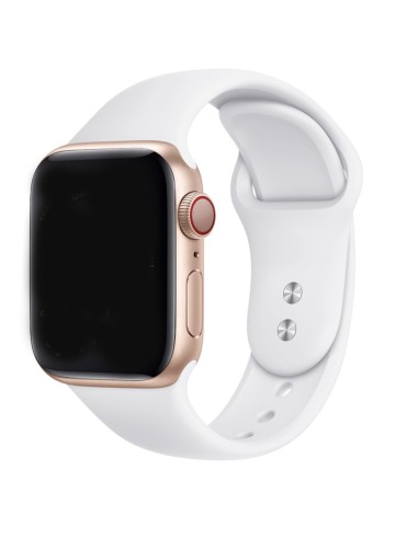 Bracelete SmoothSilicone para Apple Watch SE (2022) - 40mm - Branco