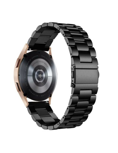 Bracelete Aço Stainless Lux + Ferramenta para Samsung Galaxy Watch4 - 40mm - Preto