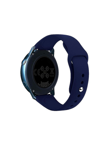 Bracelete SmoothSilicone para Huawei Watch Buds - 46mm - Azul Escuro