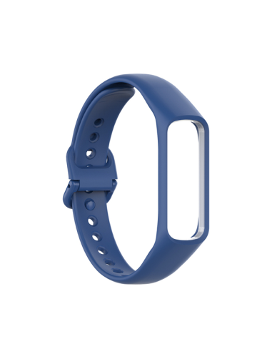 Bracelete SmoothSilicone para Samsung Galaxy Fit 2 SM-R220 - Azul Escuro
