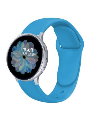 Bracelete SmoothSilicone para Samsung Galaxy Watch3 Bluetooth 45mm - Azul Céu