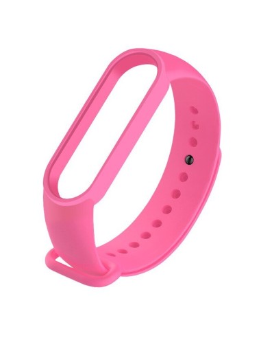 Bracelete SmoothSilicone para Xiaomi Mi Band 4 - Rosa