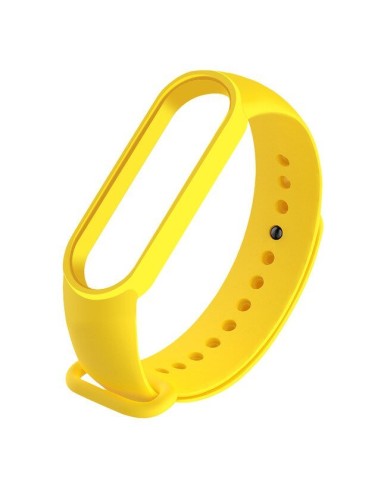 Bracelete SmoothSilicone para Xiaomi Mi Band 5 - Amarelo