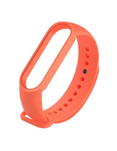 Bracelete SmoothSilicone para Xiaomi Mi Band 5 - Laranja