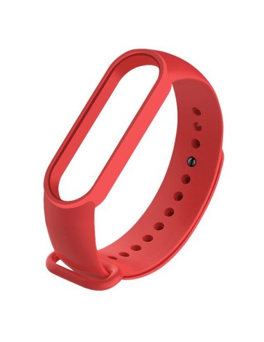 Bracelete SmoothSilicone para Xiaomi Mi Band 6 / Mi Smart Band 6 - Vermelho