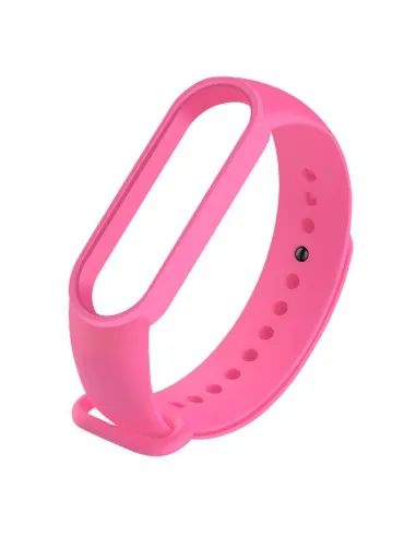 Bracelete SmoothSilicone para Xiaomi Mi Band 3 - Rosa