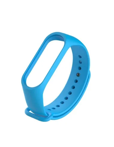 Bracelete SmoothSilicone para Xiaomi Mi Band 6 - Azul Turqueza