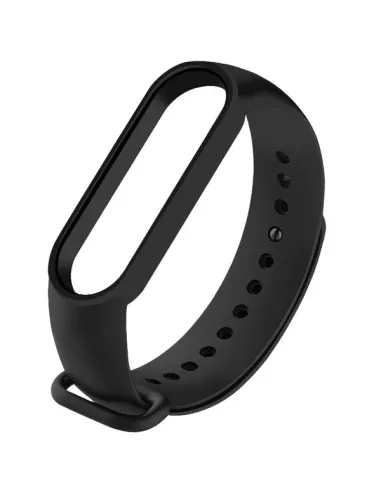 Bracelete SmoothSilicone para Xiaomi Mi Band 6 - Preto