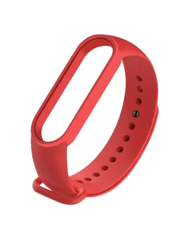 Bracelete SmoothSilicone para Xiaomi Mi Band 6 - Vermelho