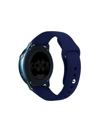 Bracelete SmoothSilicone  para Xiaomi Watch S3 eSIM - Azul Escuro