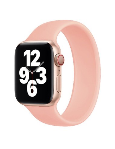 Bracelete Solo SiliconSense para Apple Watch Edition Series 7 - 41mm (Pulso:164-177mm) - Rosa