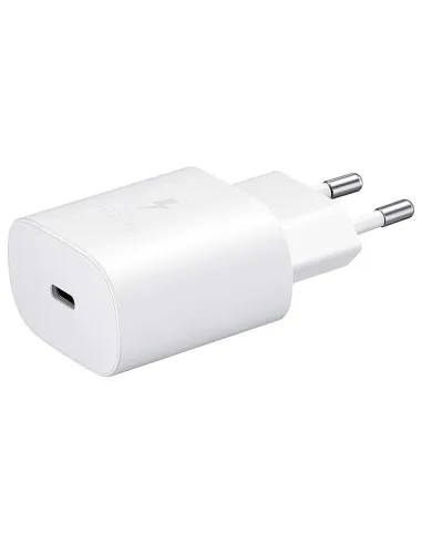 Base Carregador Type C FastCharge 25W Branco para Samsung Galaxy S21 Ultra 5G