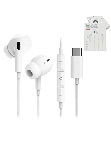 Auriculares Earphones Type-C Headset