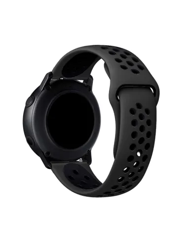 Bracelete SportyStyle para Garmin Instinct - Edição Sports - Preto / Preto