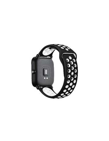 Bracelete SportyStyle para onePlus Nord Watch - Preto / Branco