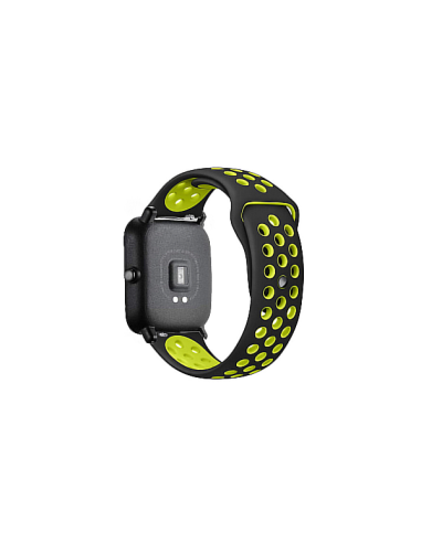 Bracelete SportyStyle para onePlus Nord Watch - Preto / Verde