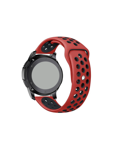 Bracelete SportyStyle para Xiaomi Watch S2 - 42mm - Vermelho / Preto