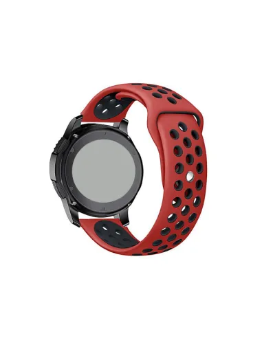 Bracelete SportyStyle para Xiaomi Watch S2 - 46mm - Vermelho / Preto